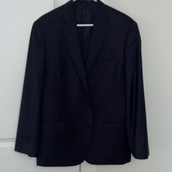 Ralph Lauren 2 button Navy Slim-Fit Wool Fully Lined Blazer Sportcoat Sport Coat